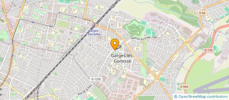 localisation de l'entreprise WOLKAN à GARGES-LES-GONESSE