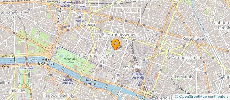 localisation de l'entreprise WOLKOFF & ARNODIN à PARIS