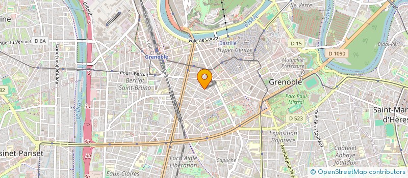 localisation de l'entreprise WOLO INVESTISSEMENT  GRENOBLE