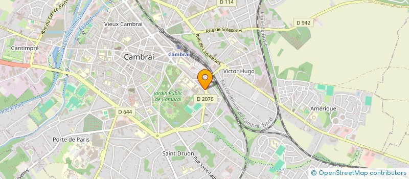 localisation de l'entreprise WOLVER'INK ORIGINAL  CAMBRAI