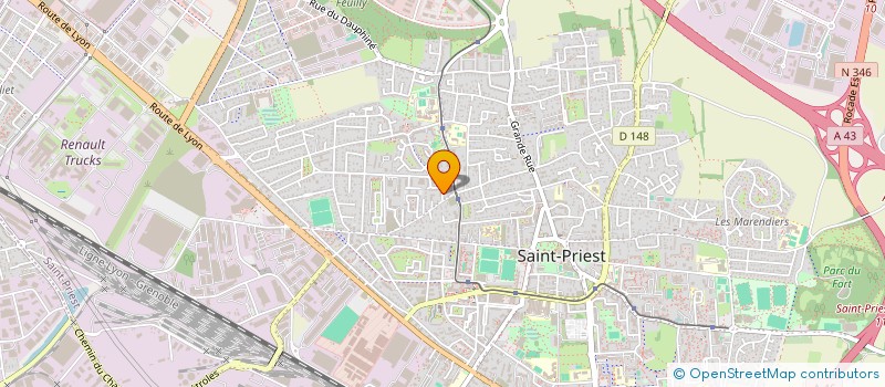 localisation de l'entreprise WOLVES ARMY CHEER  SAINT-PRIEST