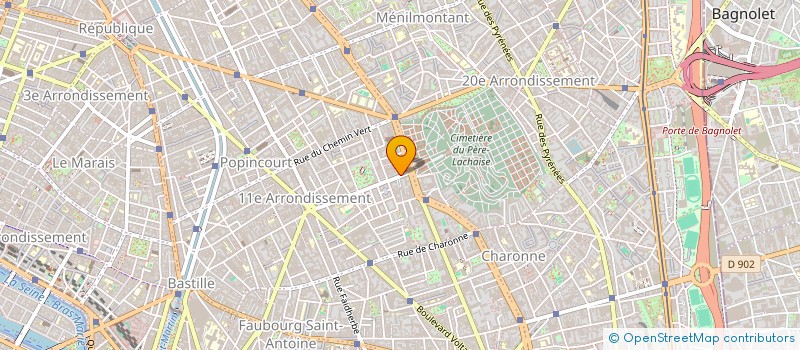 localisation de l'entreprise WOM CREATION  PARIS