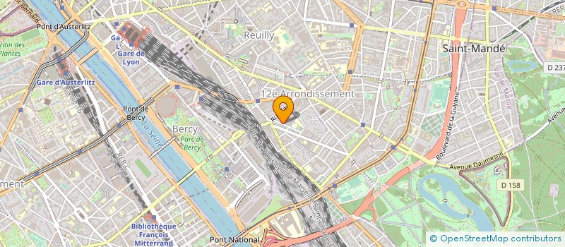 localisation de l'entreprise WOMADA  PARIS