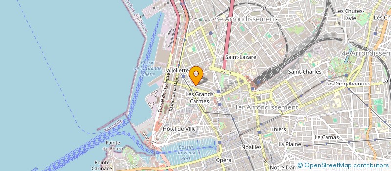 localisation de l'entreprise WOMBAT SYSTEMES à MARSEILLE