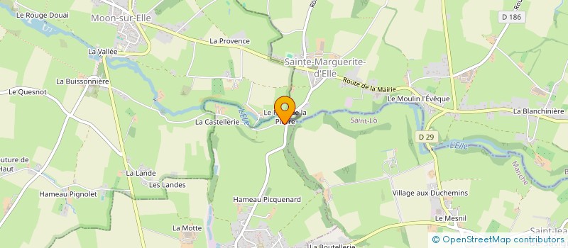 localisation de l'entreprise WOMEN OF VALOUR  SAINT-CLAIR-SUR-L'ELLE