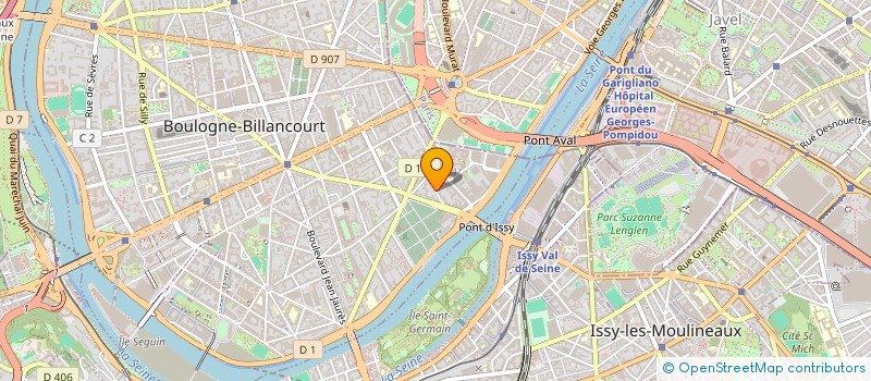 localisation de l'entreprise WOMEN S MOTOR CLUB à BOULOGNE-BILLANCOURT