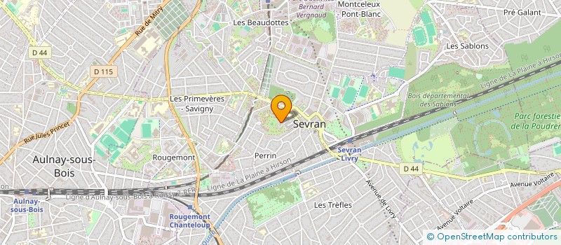 localisation de l'entreprise WOMEN'S WEB AGENCY à SEVRAN
