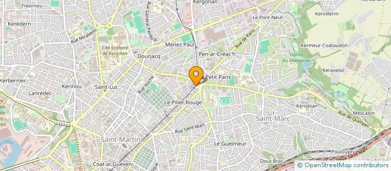 localisation de l'entreprise WOMEN SAFE & CHILDREN FINISTERE  BREST