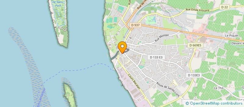 localisation de l'entreprise WOMEN & WINE à BLAYE