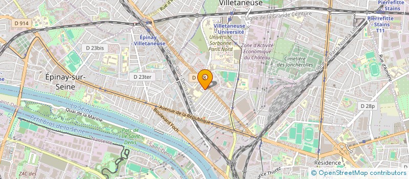 localisation de l'entreprise WOMOGR à EPINAY-SUR-SEINE