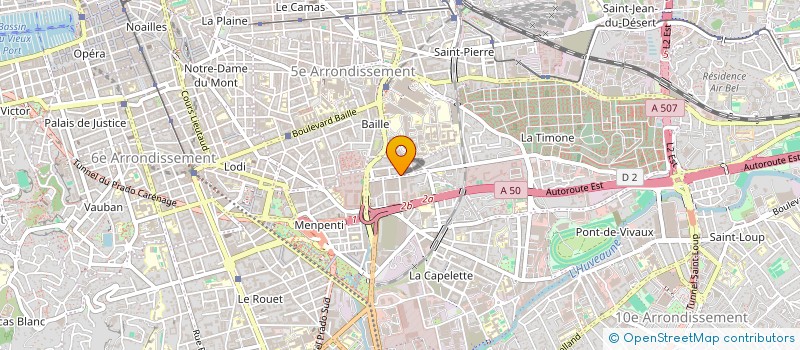 localisation de l'entreprise WOMPOU IMPORT-EXPORT à MARSEILLE