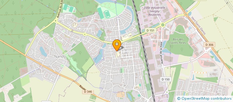 localisation de l'entreprise WONCREW  SAVIGNY-LE-TEMPLE