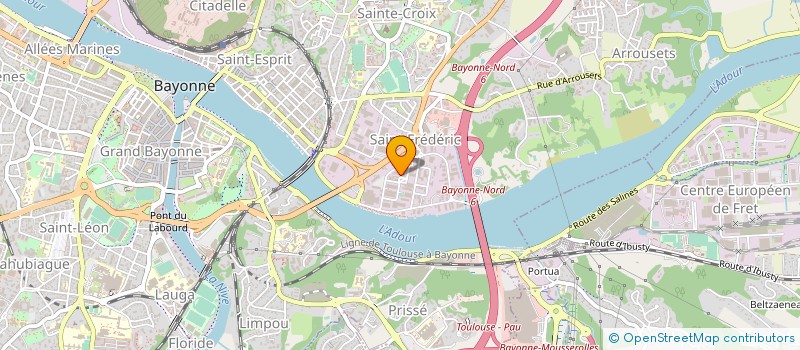 localisation de l'entreprise WONDER CLEANER à BAYONNE