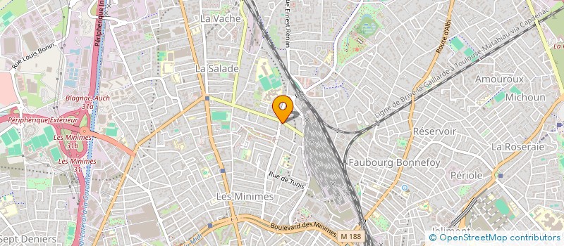 localisation de l'entreprise WONDER PIZZA à TOULOUSE