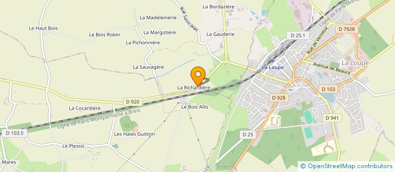 localisation de l'entreprise WONDER TEAM  MEAUCE