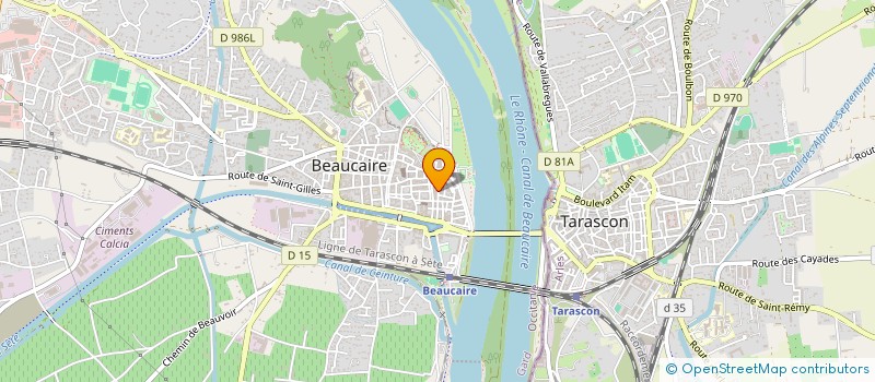 localisation de l'entreprise WONDERFULWEB  BEAUCAIRE