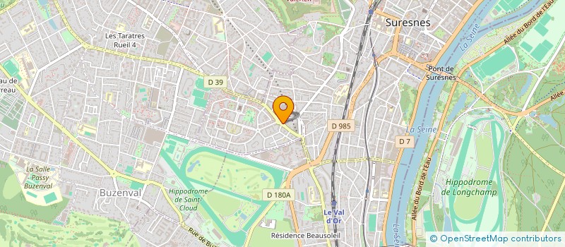 localisation de l'entreprise WONDERLAB SKIN à SURESNES