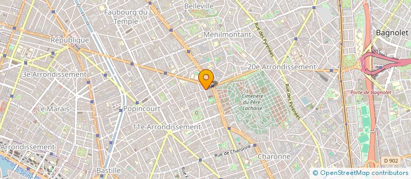 localisation de l'entreprise WONDERLAND  PARIS