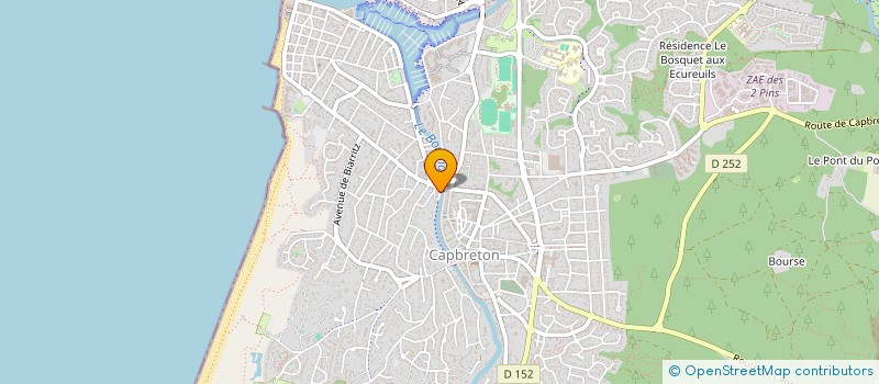 localisation de l'entreprise WONDERLANDES  CAPBRETON