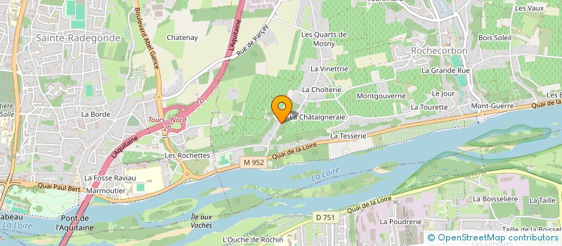 localisation de l'entreprise WONDERLANE II FRANCE  ROCHECORBON