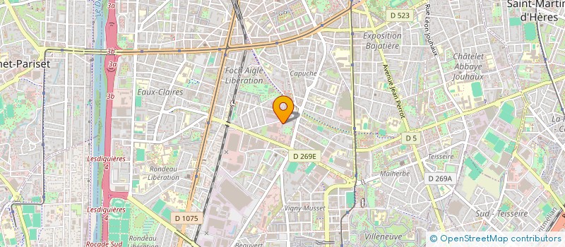 localisation de l'entreprise WONDERSOFT STUDIO à GRENOBLE