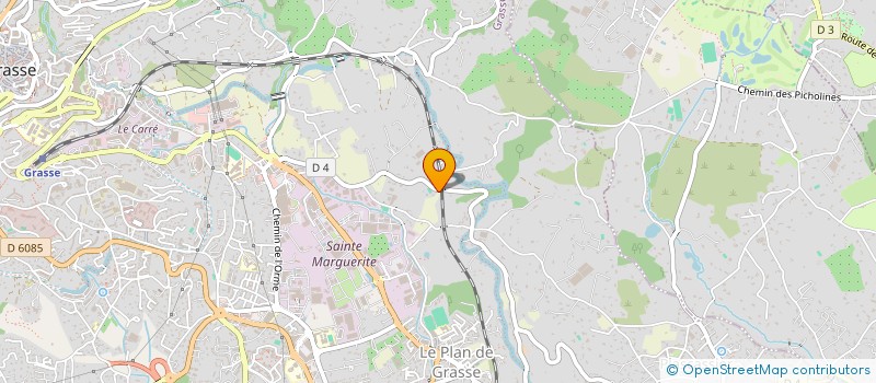 localisation de l'entreprise WONDERWALL  GRASSE