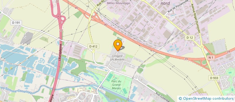 localisation de l'entreprise WONDERWEB  AMIENS