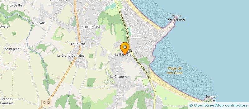 localisation de l'entreprise WONDERWOMEN à SAINT-CAST-LE-GUILDO