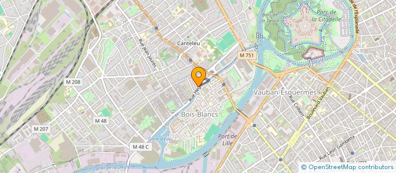 localisation de l'entreprise WONGAI à LILLE