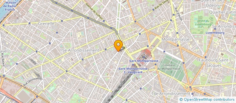 localisation de l'entreprise WONKE  VANVES