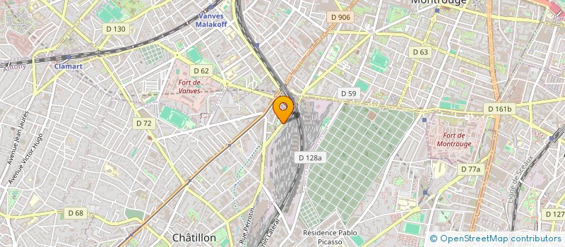 localisation de l'entreprise WONKHAI à CHATILLON