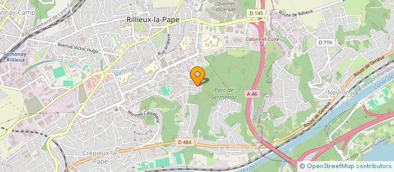localisation de l'entreprise WONTANARA NIOKO BOK à RILLIEUX-LA-PAPE
