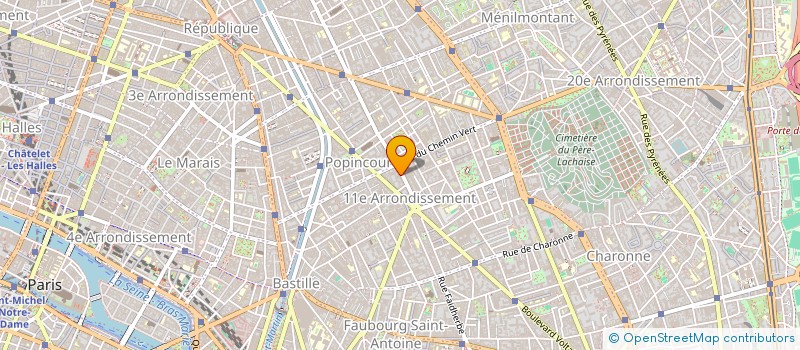 localisation de l'entreprise WOO  PARIS