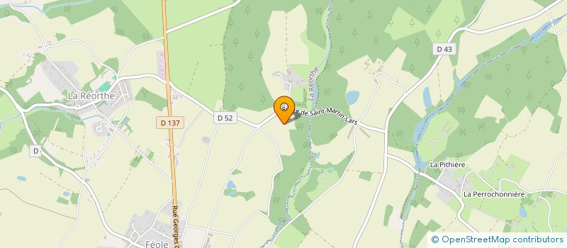 localisation de l'entreprise WOOD AND CO  LA REORTHE