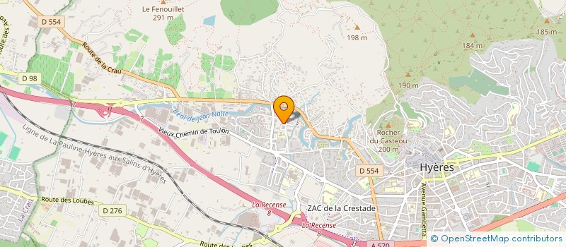 localisation de l'entreprise WOOD AND STONE  HYERES