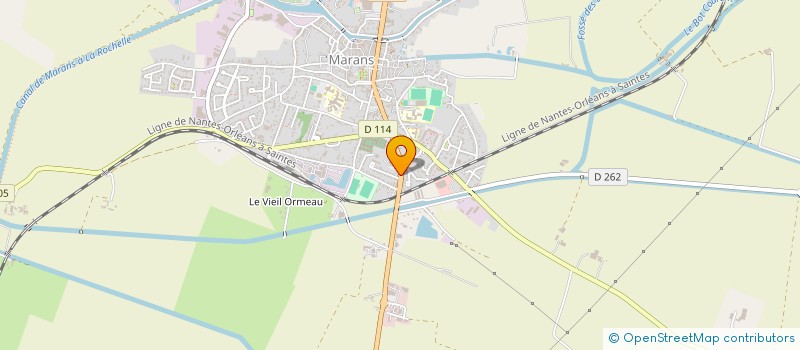 localisation de l'entreprise WOOD ATTITUDES  MARANS