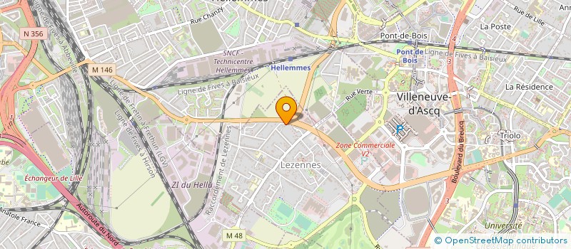 localisation de l'entreprise WOOD BOIS à LILLE