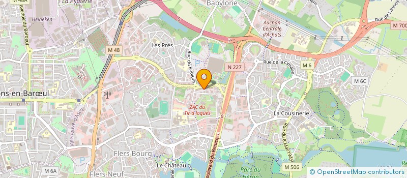 localisation de l'entreprise WOOD CENTRIK  VILLENEUVE-D'ASCQ