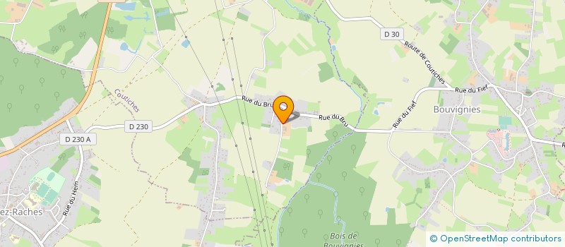 localisation de l'entreprise WOOD CONCEPTION  COUTICHES