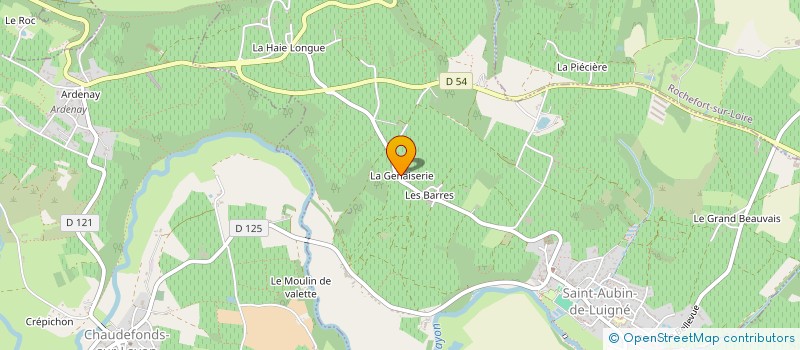 localisation de l'entreprise WOOD FAMILY  VAL-DU-LAYON