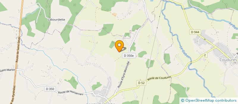 localisation de l'entreprise WOOD IN LANDES  SAINTE-COLOMBE