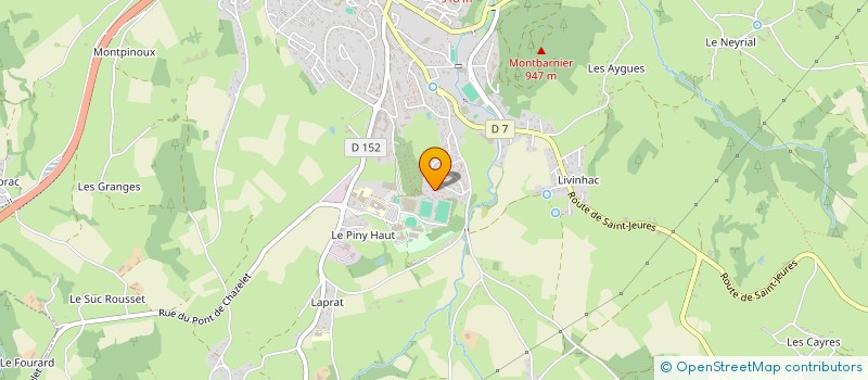 localisation de l'entreprise WOOD INVEST  YSSINGEAUX