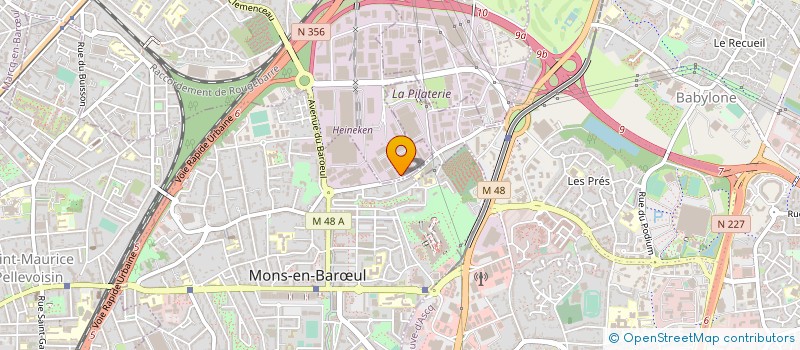 localisation de l'entreprise WOOD MOBILIER à MARCQ-EN-BARŒUL