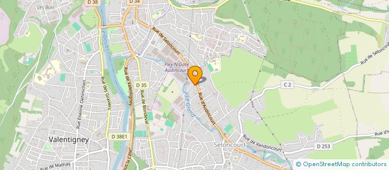 localisation de l'entreprise WOOD OVEN BAKERY  SELONCOURT