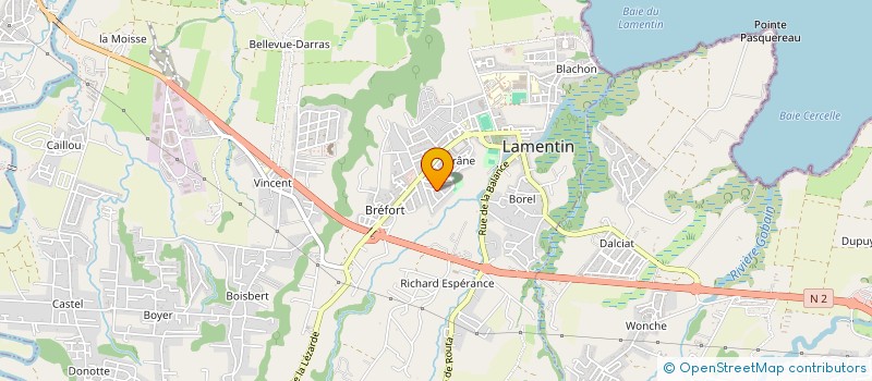 localisation de l'entreprise WOOD PREMIUM à LAMENTIN