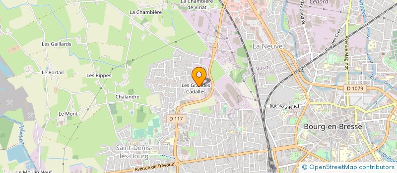 localisation de l'entreprise WOOD PROSPECT à SAINT-DENIS-LES-BOURG