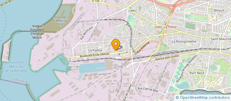 localisation de l'entreprise WOOD STREET GRAND OUEST à LA ROCHELLE