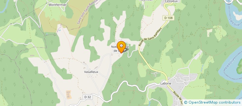 localisation de l'entreprise WOOD UP INGENIERIE  CHAMBLES