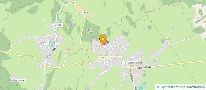 localisation de l'entreprise WOODDING ORGANIZATION  CHARQUEMONT