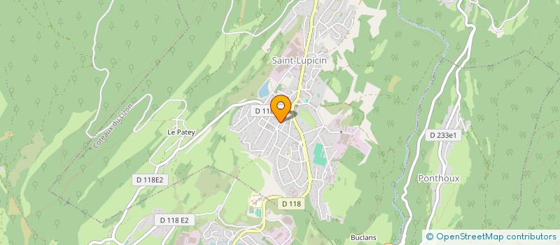 localisation de l'entreprise WOODEN MIND  COTEAUX DU LIZON